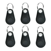 Dosaele 6 Pcs Smart Pets GPS Tracker Anti-lost Alarm Tag Wireless Bluetooth Tracker Child Bag Wallet Phone Key Finder Locator Anti Lost Alarm